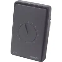 Danfoss Cover front to devireg 233 charcoal Harmaa