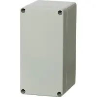 Fibox Montageboks ABS 80 x 160 x 65 mm med gråt dæksel IP 66 og IP 67 Euronord-sarjan tuotteet