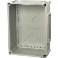 Fibox Base, PC Aukot, 3x koko 2 laippa + 1x koko 3 laippa 3530315 Kabinet-underdel 380 x 280 x 150 Polykarbonat Gråhvid (RAL 7035) 1 stk