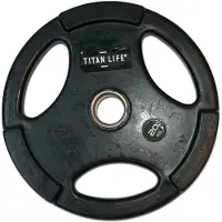 Titan Life Weight Disc Pro 50 mm, Kumipäällysteiset painolevyt