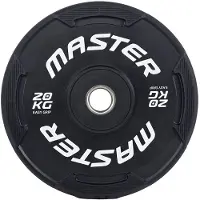 Master Fitness Easy Grip Black, Levypainot Bumper