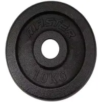 Master Fitness Skolvikt 30 mm, Viktskivor järn - 10 kg
