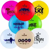 Viking Discs Frisbeegolfkiekkosetti Ground, 8 kiekkoa,