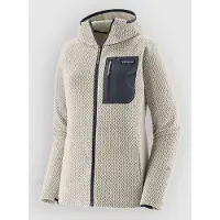 Patagonia R1 Air Full Vetoketjullinen Huppari birch white Koko XL