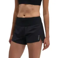 Hoka One One Glide 3.5" Black Women's Shorts, Size XS.