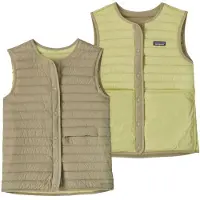 Patagonia Lw Reversible Down Vest Neuletakki harmaa, S