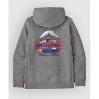 Patagonia Great Waves Uprisal Huppari gravel heather Koko XS