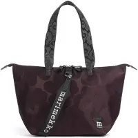 Marimekko Tote M Unikko - Burgundy - ONE SIZE