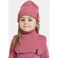 Didriksons Delfinen Kids' Scarf - Pink - 1-3