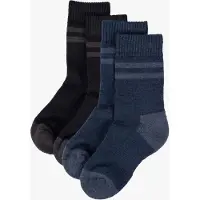 Lindberg Vandra Wool Socks, 2-P Black/Navy - 29-32