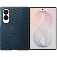 Samsung Galaxy Z Fold8 Carbon Magnet Case Blue, Blue