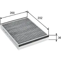 Valeo Suodatin, sisäilma 715757
