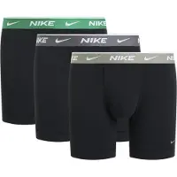 Nike Underwear Bokserishortsit beige / harmaa / vihreä / musta