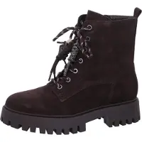 GUESS for woman. FLFFIZSUE10 Brown Fizzle Leather Ankle Boots (39), 3 to 5 cm, Zip, Casual
