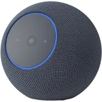 Amazon Echo Studio (2025), Alexa, Pyöreä, musta, Saksa, Englanti, Espanja, Ranska, Italia, Dolby Atmos, 9,5 cm