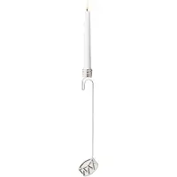 Georg Jensen Classic Christmas 2026 Rumpukynttilänpidike, palladium