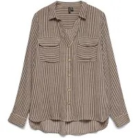Vero Moda Bumpy Pitkähihainen Kauluspaita