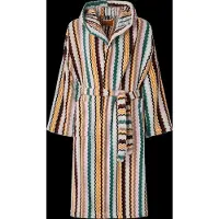 Missoni Aura Hooded Bathrobe - Multi/patterned - S