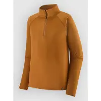Patagonia Cap Mw Zip Neck Kerrastopaita ruskea, S
