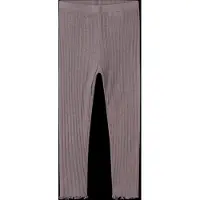 Name it Nmfwossa Wo/Si Rib Legging - Pink - 110