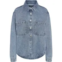 Noisy May Nmalva Ls Short Shacket Az473Lb Noos - Blue - L