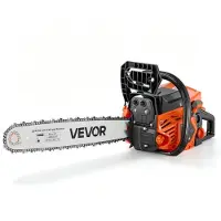 Vevor -bensiinimoottorisaha 508 mm 62CC 2,7 kW 2-tahtimoottorilla, bensiinimoottorisaha puun kaatamiseen, puiden karsintaan ja maanraivaukseen, kaasulla synkronoitu rikastin, moottorisaha liukumattomal