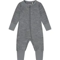 CeLaVi Pyjamahaalari - Villa/Viskoosi - Quiet Sävy Melange - - 90 - Pyjamahaalari