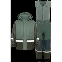 Didriksons Boardman Kids' Set Galon Dark Moss - 130