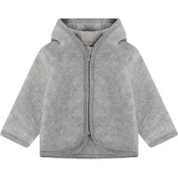 Huttelihut Neuletakki - Villafleece - Medium+ Grey Melange M. Ko - - 3 v (98) - Neuletakit