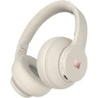 24.Se Monster Mission 100 Bluetooth-kuulokkeet / over-ear-kuulokkeet Bluetooth 5.4:llä / valkoinen headset