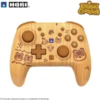 Hori Wireless PAD Turbo - Animal Crossing Brown - Switch 2 - Wireless Controller - Nintendo Switch 2