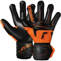 Reusch Maalivahdin Hanskat Attrakt Gold X Outlast - Musta/Oranssi, koko 9