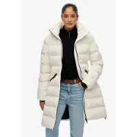 Superdry for woman. W5011982A Jacket City Mid off-white (L), Casual, Polyester