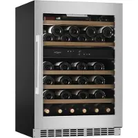 mQuvée Sisäänrakennettava viinikaappi - WineCave 800 60D Stainless