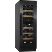 mQuvée - Sisäänrakennettava viinikaappi - WineCave 800 30D Fullglass Black