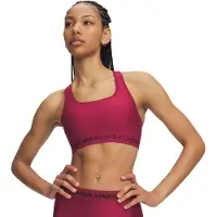 Under Armour Crossback Mid Bra - Burgundy - M