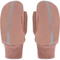 CeLaVi Pu Padded Mittens - Brown - 6-8Y