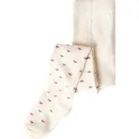 Lil´ Atelier Nmfreba Len Pantyhose Lil - Cream - 122-128