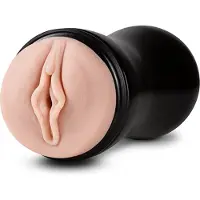 M for men Soft and Wet Pussy flesh miesten masturbaattori Green 17,8 cm