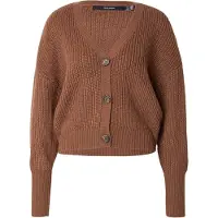 Vero Moda Neuletakki 'VMLEA' ruskea