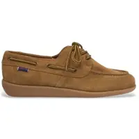 Sebago for man. 781414W Gary Jobson Suede (41), Leather, Brown, Flat, None, Casual