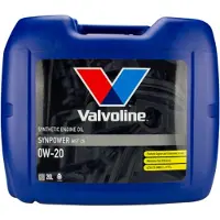 Valvoline Öljy SYNpower MST C5 0W20; 20 l
