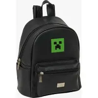 Minecraft Teen Mini Reppu 8L, Vihreä/Musta