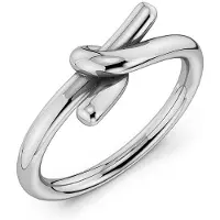 Edblad Novel Knot sormus Steel S 16.8 mm 131945