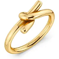 Edblad Novel Knot sormus Gold XL 19.5 mm 131944