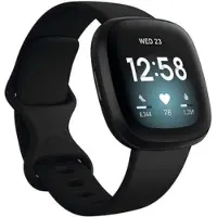 Fitbit Älykello Versa 3 dial musta 40mm hihna silikoni urheilu GPS katsella