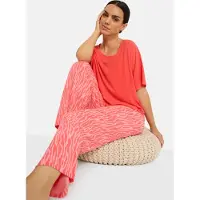 LASCANA Pyjama pastellinpunainen / vaaleanpunainen