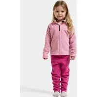 Didriksons Monte Kids' Full-Zip Oyster Pink - 100