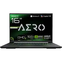 Gigabyte AERO X16 16" Ryzen AI 7 350, 16 Gt, 1 Tt, RTX 5060, Win 11 -pelikannettava