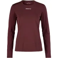 Craft Adv Essence Ls Tee 2 W - Burgundy - S